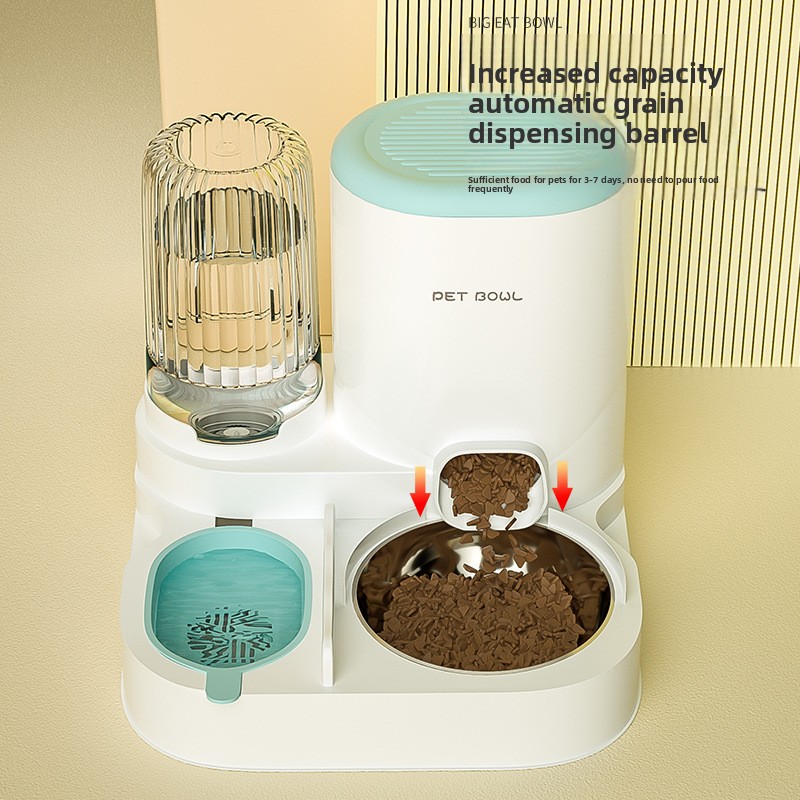 Automatic Pet Feeder - Automatyczny podajnik karmy i wody dla