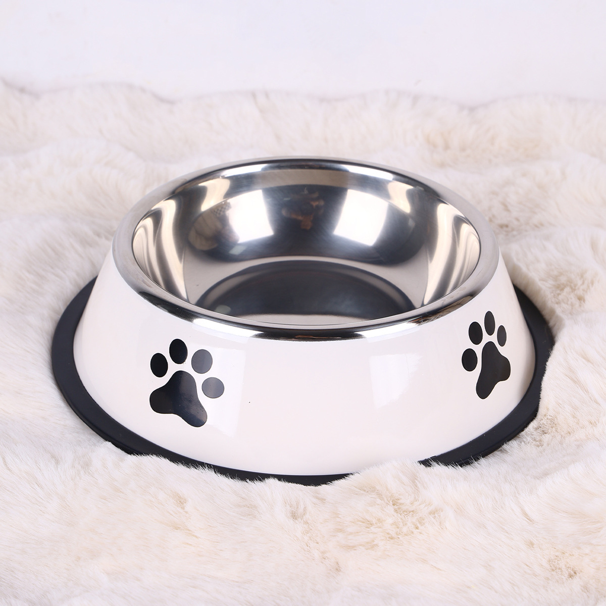 Pet Supplies Is Food - Miska dla zwierząt ze stali nierdzewnej