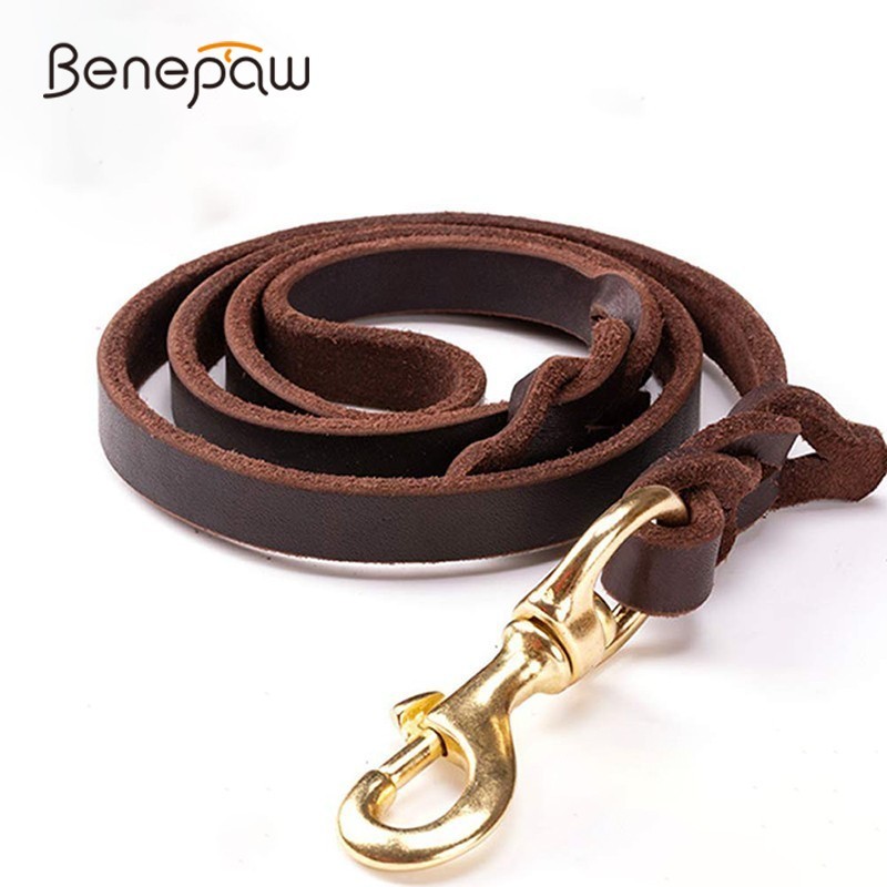 Pet Supplies Pet Shop - Benepaw wysokiej klasy skórzana smycz ze