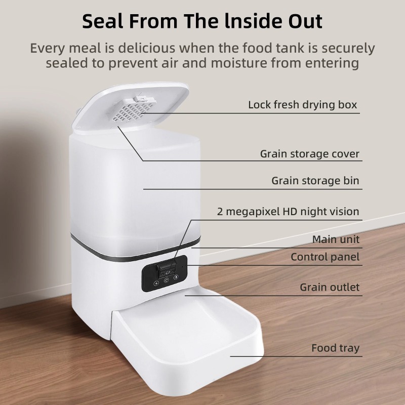 【2026】 Inteligentny automatycz – Automatic Pet Feeder recenzja i cena